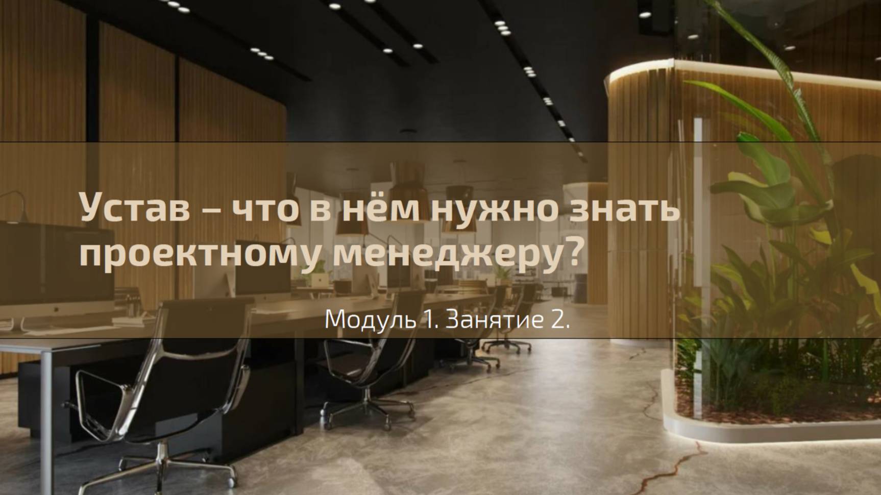 Долгосрочный курс "Менеджер социального проекта". Лекция №2.