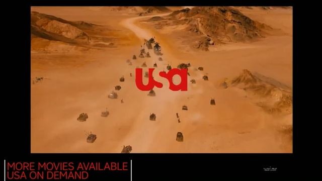 Opening to Mad Max: Fury road on USA network