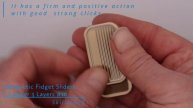 Magnetic Fidget Slider Copper 3 Layers Model #18