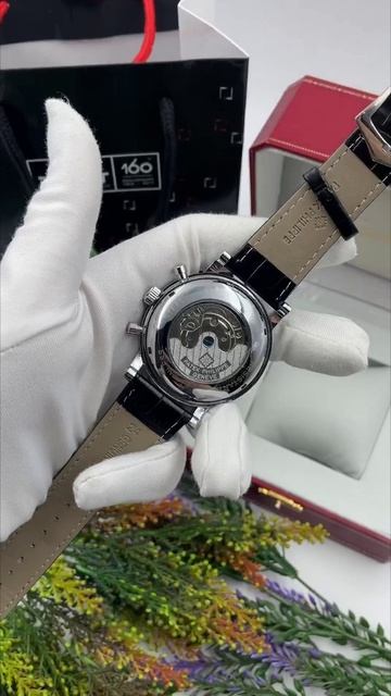 Часы Patek Philippe механические с автоподзаводом с хронографом и двойным календарем