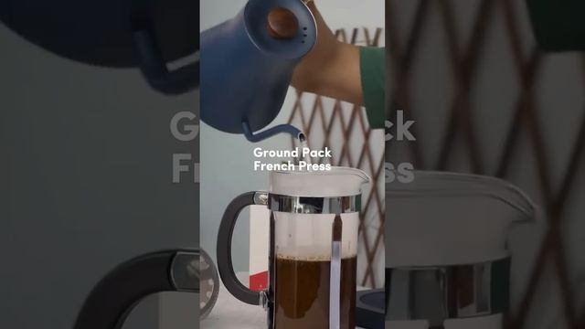 How to Brew Coffee with Ground Pack