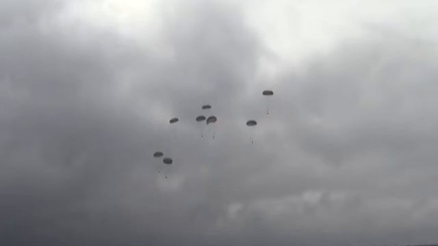 391st CSSB air drop mission