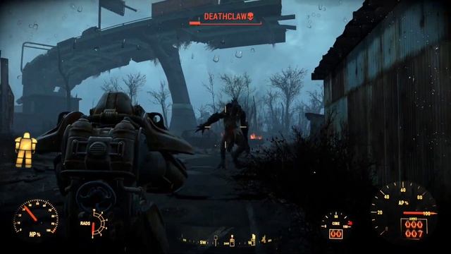 T-45 vs Deathclaw