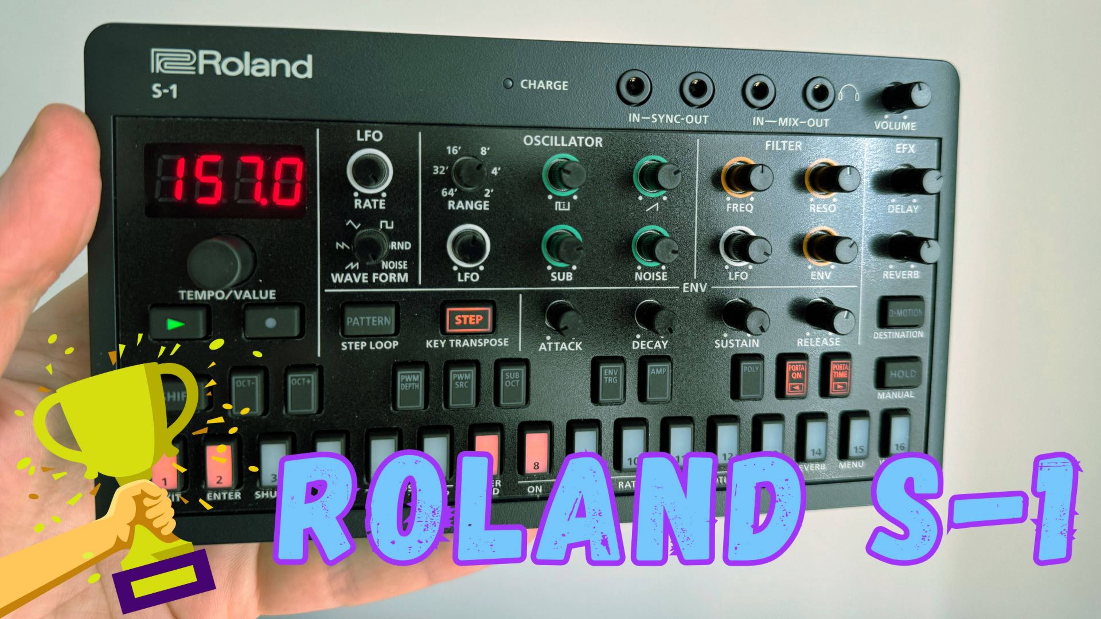 Roland S-1 — Маленький монстр со звуком большого синтезатора!