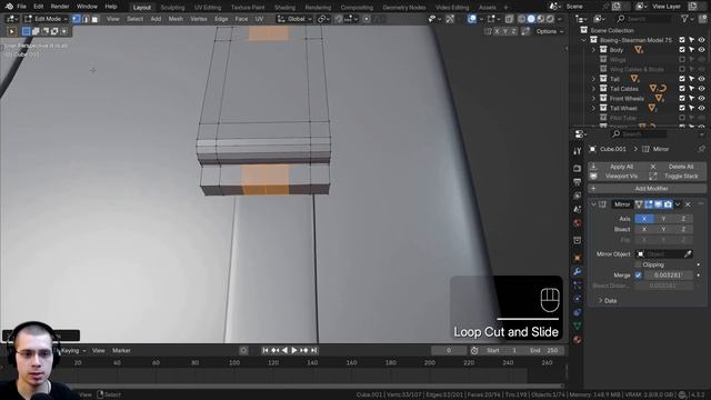 Creating a Biplane in Blender 🛩️ Part 8 (Tutorial Series)