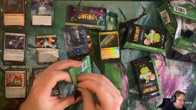 Unfinity Collector Booster Opening - Shock Lands???