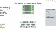 Aug 4, 2024 - Bot plays Wordle #1142 - How to guess today's word? Answer, hints, solution