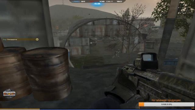 Contract Wars - Алёна апает 62 LVL, а я 60)))))