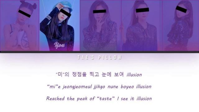 GOD'S MENU - YOUR GIRL GROUP(5 MEMBER VER.){ENG}[COLOR CODED LYRICS]