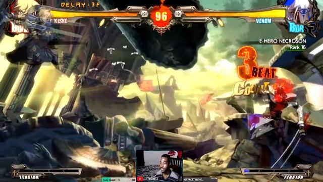 He had every answer to counter me - [Guilty Gear Xrd Rev 2]