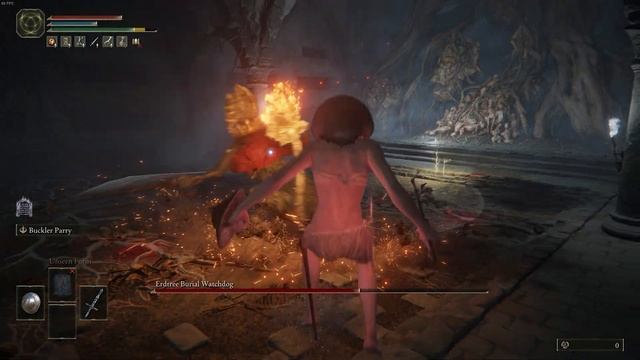 Elden Ring - Erdtree Burial Watchdog 1+0 (Level 1, No Weapon Upgrades) parry only