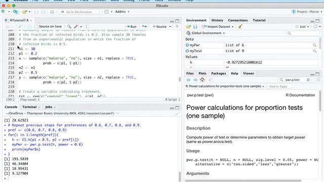 7c: Power tools in R