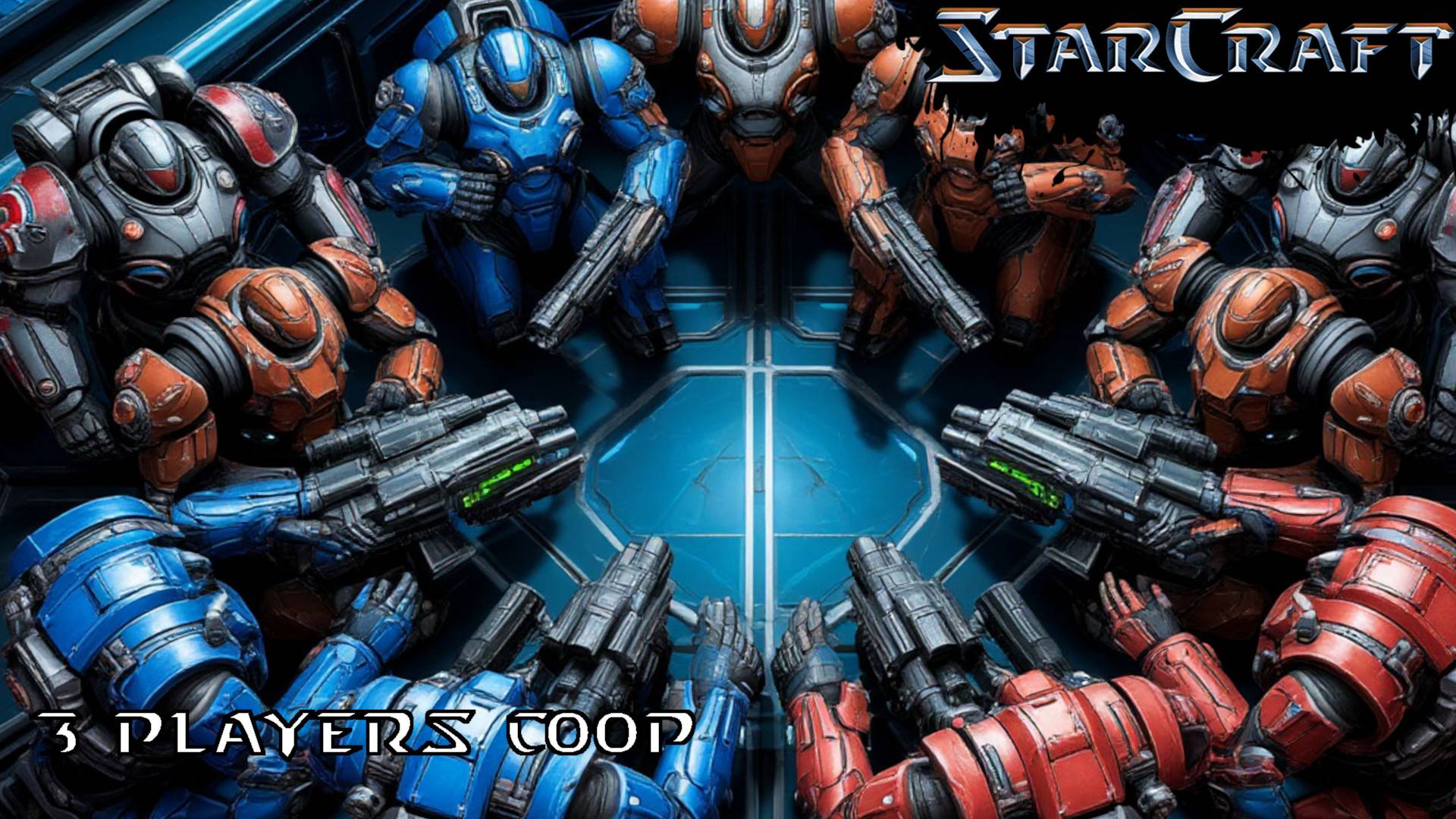 Короткий стрим, проходим 7 миссию компании за терран| Starcraft в кооперативе на троих #5