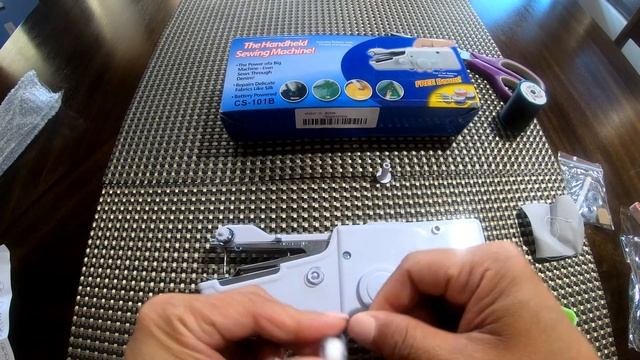 Handy Stitch The Handheld Sewing Machine...Step by Step Tutorial