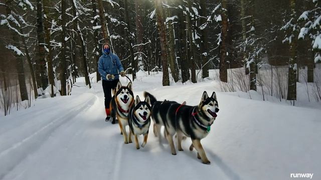 ДРАЙВ НА ХАСКАХ: ЭМОЦИИ, КОТОРЫЕ НЕЛЬЗЯ ЗАБЫТЬ! ❄️🐾