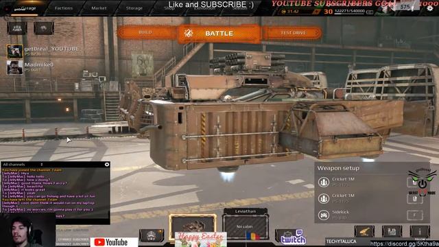 ENG/RO Crossout - Pyromaniacs! Happy Easter everybody! Episode 153. Road to 1000 SUBSCRIBERS