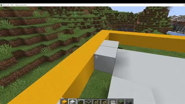 Строим заправку в Minecraft