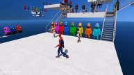 GTA 5 Epic Ragdolls | Spiderman and Super Heroes Jumps/fails Episode 251 (Euphoria Physics)