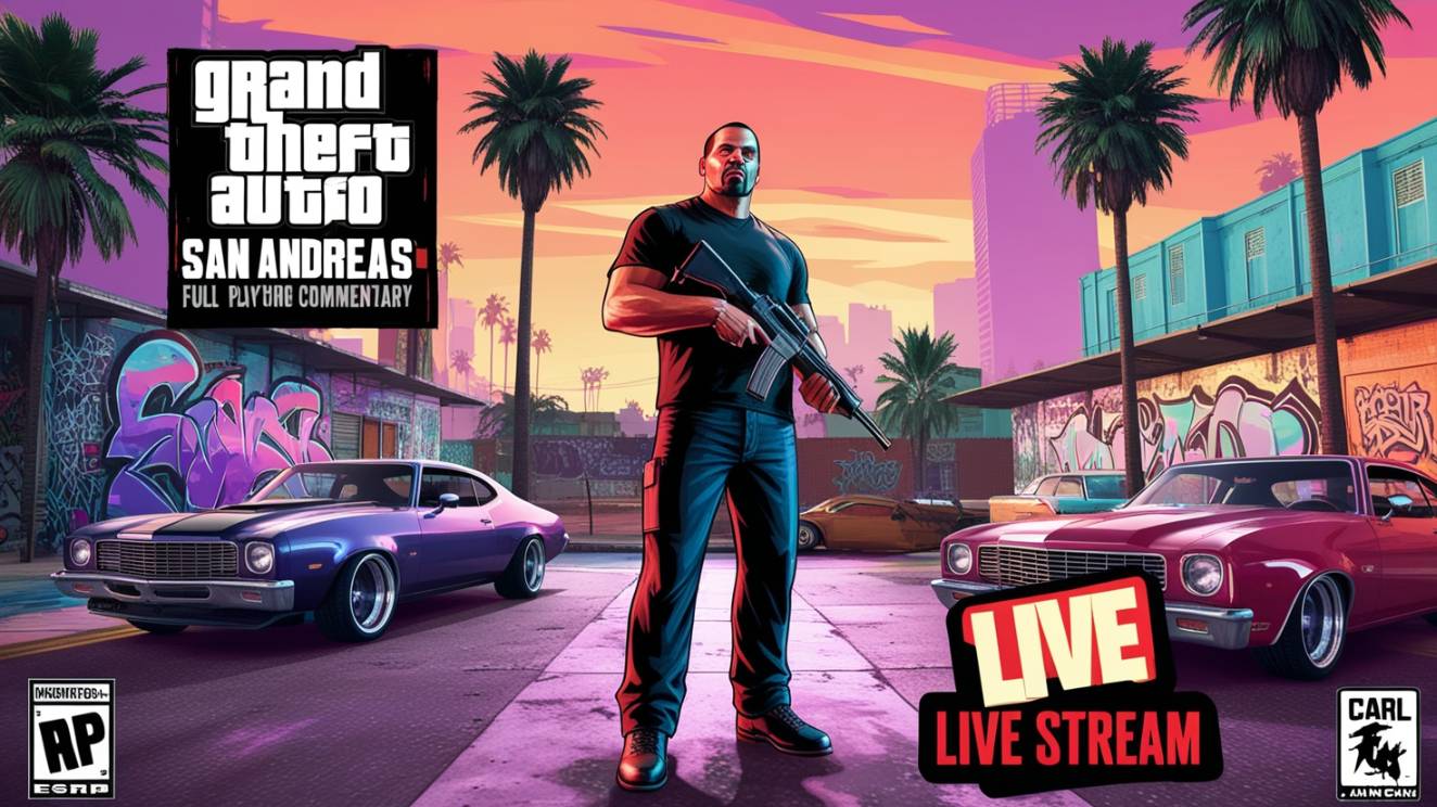 GTA San Andreas: Легенда возвращается | Полное прохождение + выполнение твоих запросов пиши в коммен