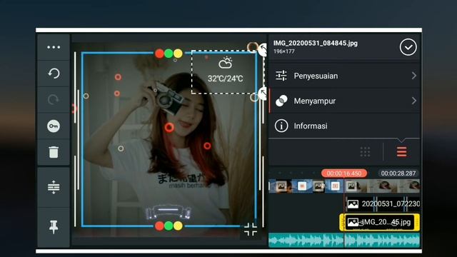 Cara 🔥 membuat video quotes literasi transisi berjalan 🔥 dengan Kinmaster kekinian