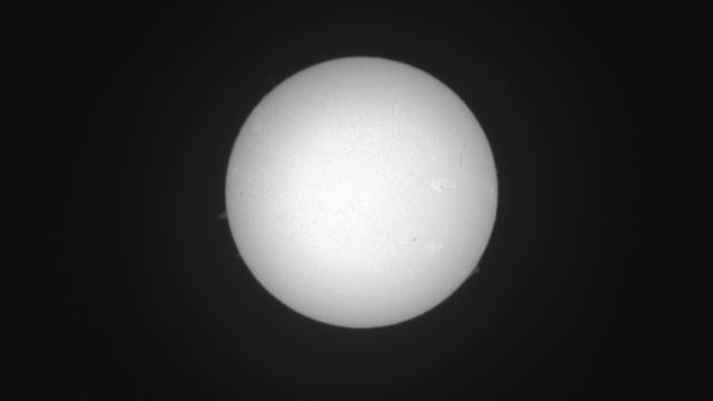 2025.03.22 13: 59 Солнце в H-Alpha диапазоне через coronado PST barlow x2