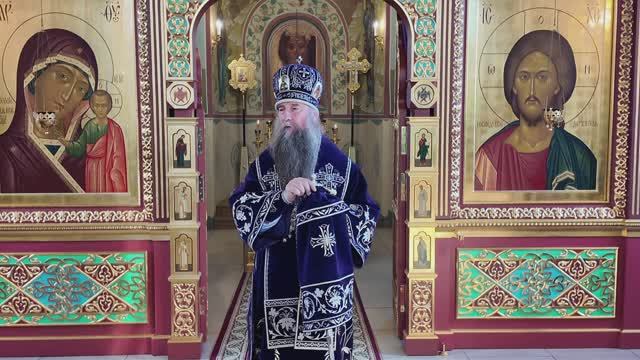 25.03.22  Проповедь владыки Кирилла (Зинковского)