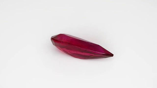 2.01-Carat Dazzling Vivid Red Unheated Ruby from Mozambique