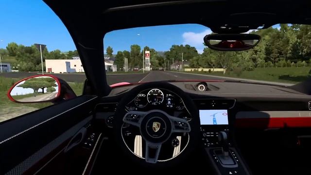Porsche 911 Turbo Car Mod ETS2 1.50 (Driving in the country of Romania)