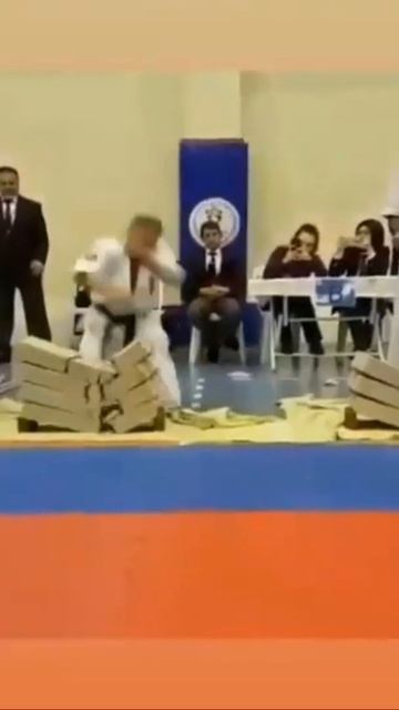 Тамесивари киокушинкай каратэ