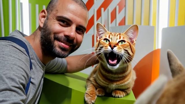 ЗЕВАЮЩИЙ КОТ, КОТОРЫЙ ПОКОРИЛ СЕТЬ! 😻
