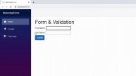 Blazor Form Validation