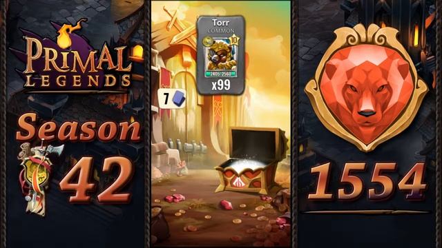 Primal Legends - Season 42 - Lion League - Unchesting