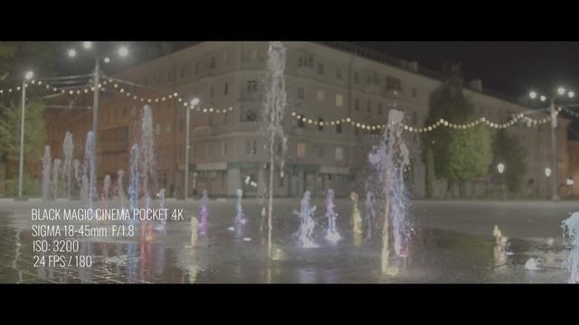 Test Blackmagic cinema pocket 4k.