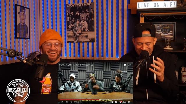 COAST CONTRA -Rare Freestyle- REACTION W/ 40Yr Old Fuq Boyz - Black Pegasus & Don