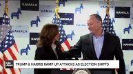 Trump and Harris step up attacks as campaigns intensify