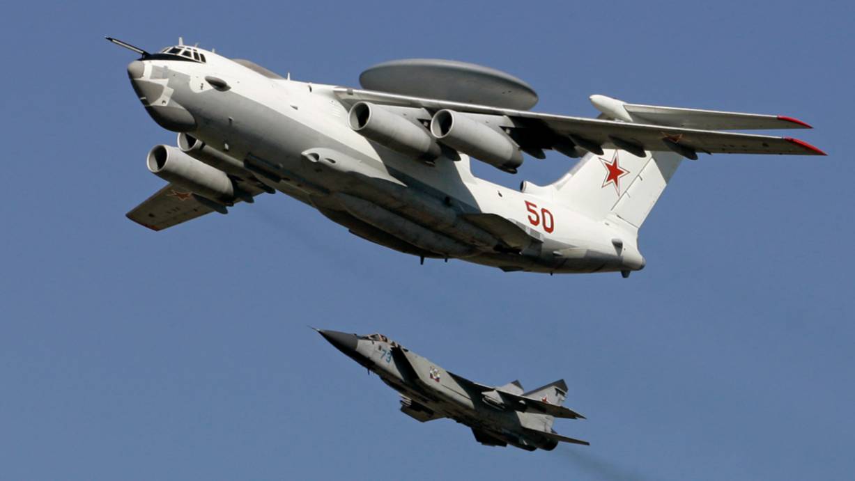 Российские А - 50  накрывают небо над Сумской областью.