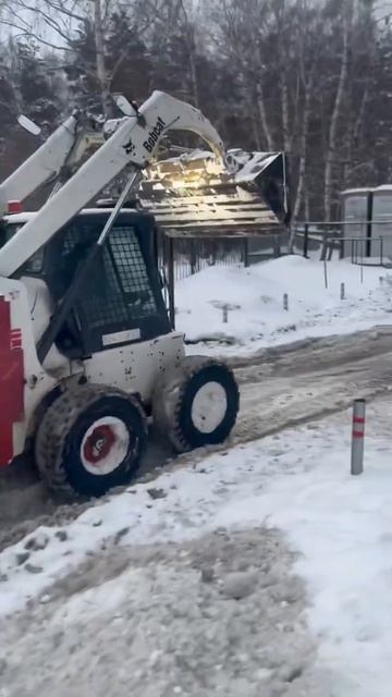 Приезд трактора!
