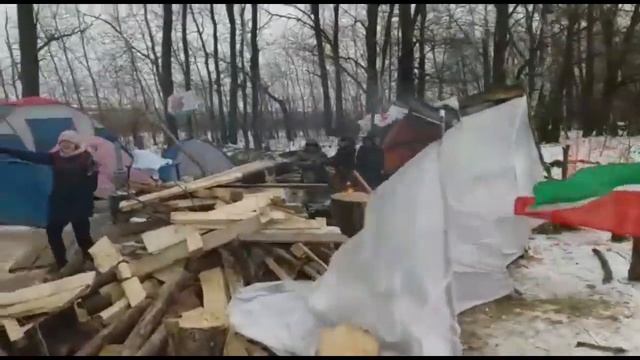 Враг бежит.
