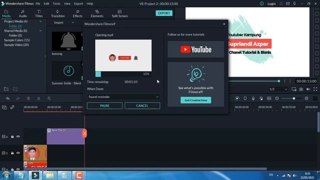 Cara Render Video Di Filmora 9 Agar Video Kualitas HD