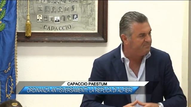 CAPACCIO PAESTUM, ORDINANZA ANTISVERSAMENTI, LA REPLICA DI ALFIERI