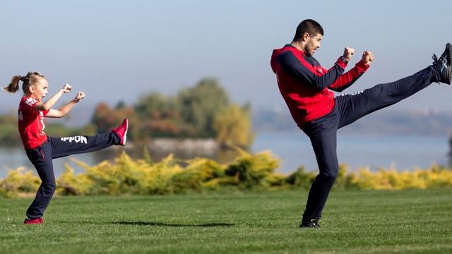 Karate girl София Мельникова тренировка
