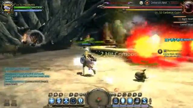 Dragon nest Paladin 32 Solo Cerberus nest