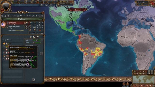 EU4 - What if The USA Existed in 1444?