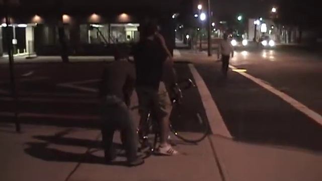 Drunk Person On A Stolen Bike