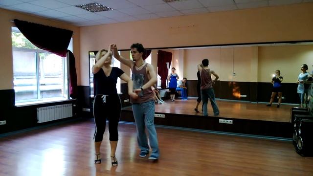SalsaBO LESSON Summay June 14 _ КОРОНОСЬЕН (основы перехвата рук в ведении)