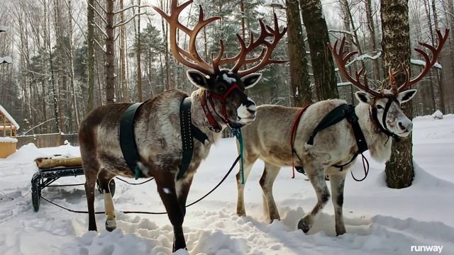 Магия: Незабываемое Катание на Северных Оленях!