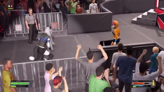 DCWA 2K22 PREVIEW: Loona (Helluva Boss) Vs. Sally Acorn (Sonic The Hedgehog) In A Monster's Ball.