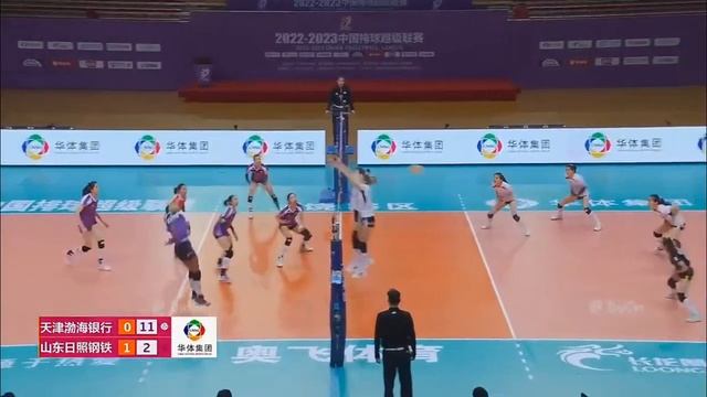 Melissa Vargas 22 Point l Tianjin vs Shandong | Quarterfinals Leg 1 | 22-23 China Volleyball League