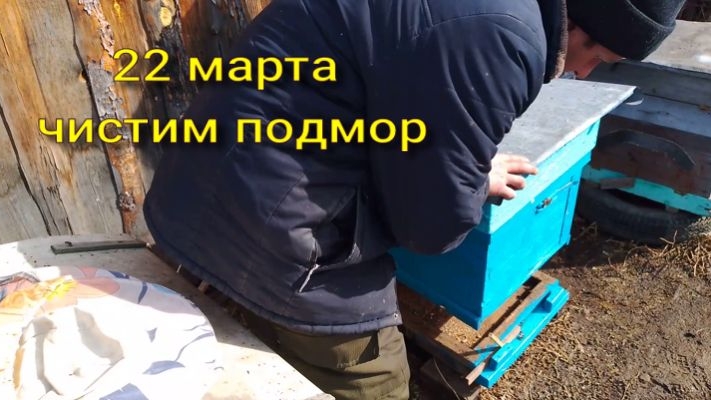 чистим подмор 22 марта