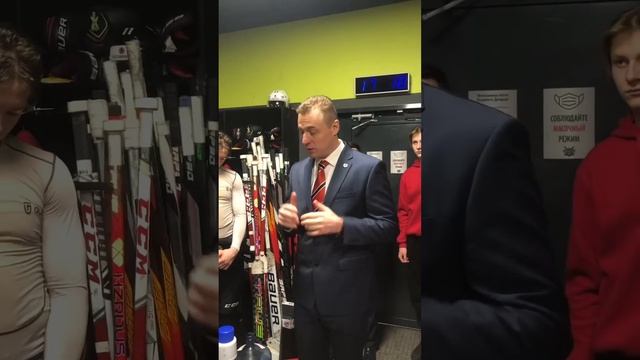«Кузнецкие Медведи» - «Сарматы» - 4:3 ОТ. Победная раздевалка